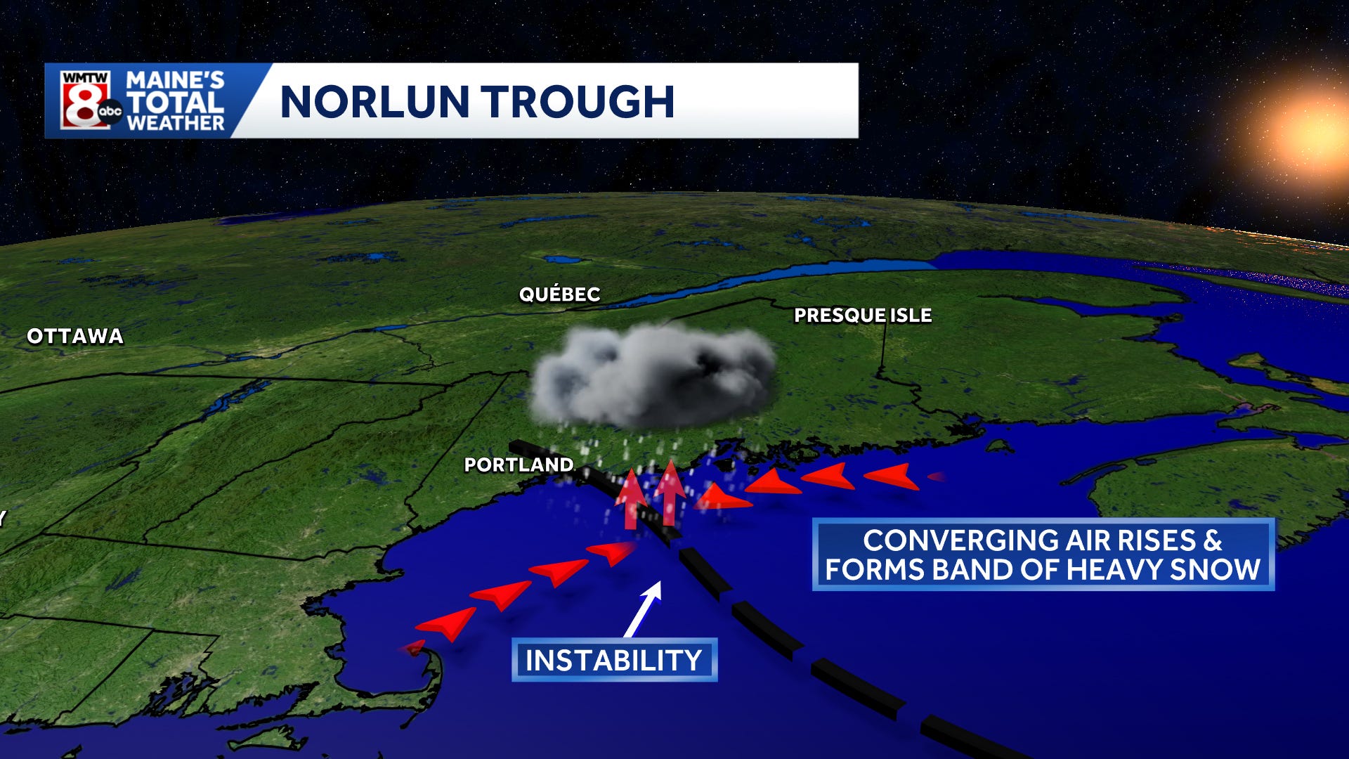 What is a Norlun Trough? Explaining weather phenomenon that will impact ...