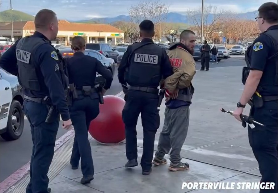 Man in Porterville Target arrested with replica gun, police say