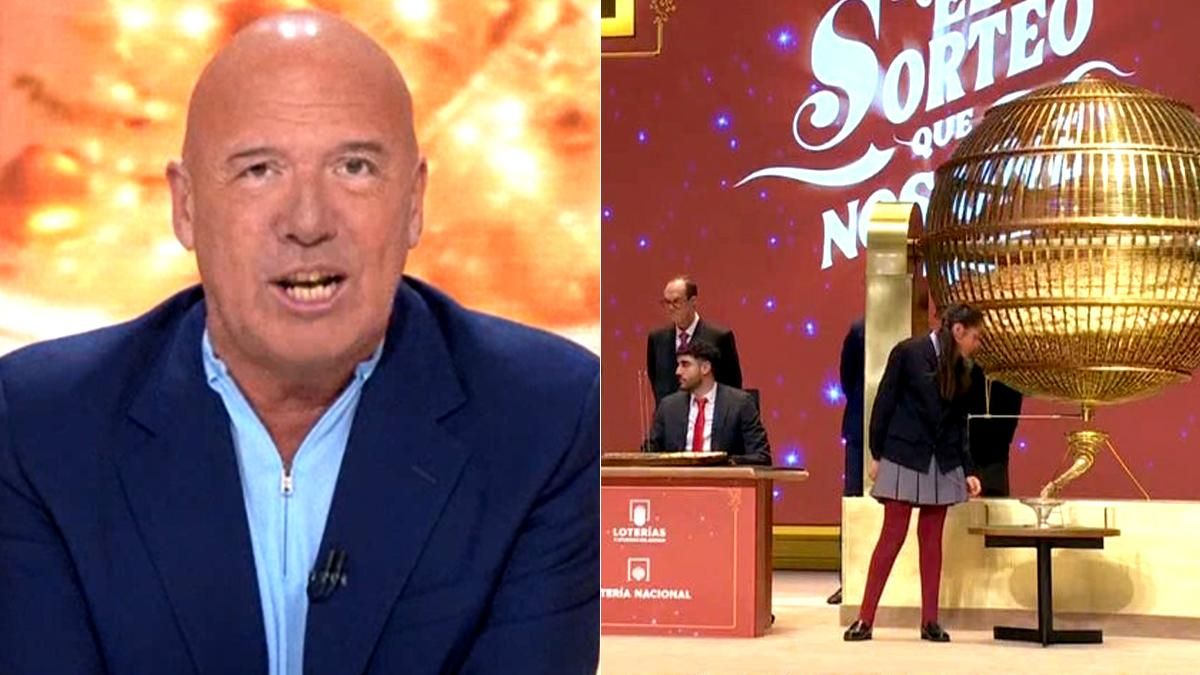 Arús 'canta' el Gordo de la Lotería de Navidad en laSexta y rompe el ...
