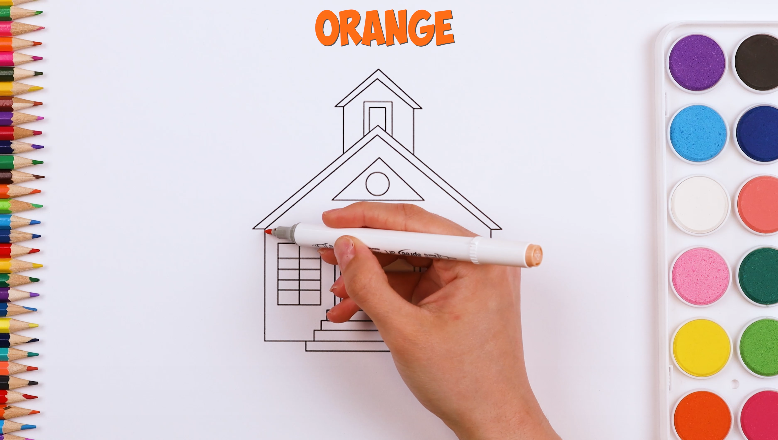 Learn colors easily with this coloring technique