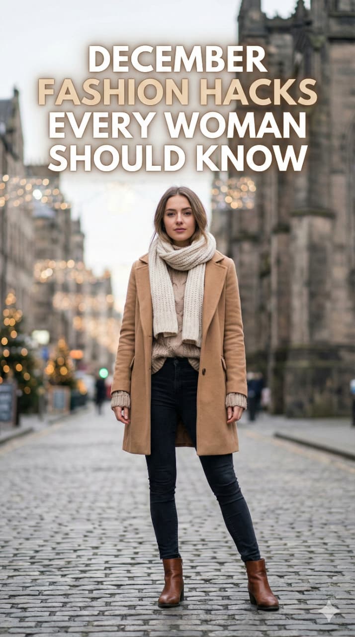 December fashion hacks every woman should know
