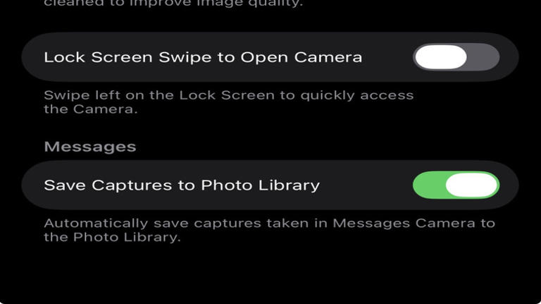 The hidden iOS 26 feature that tells you when your camera lens is dirty