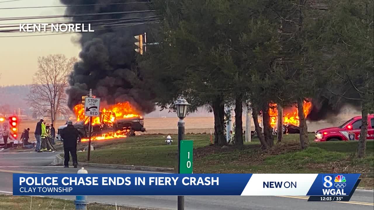 100 mph chase | Man said he was 'God' before chase ended in fiery crash ...
