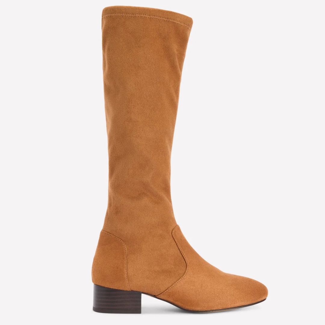 Boden Flat Stretch Knee-High Boots