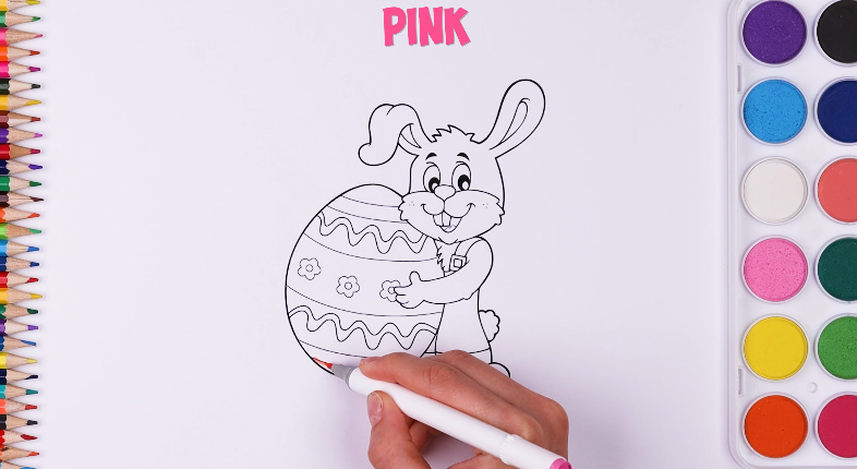 Master Colors with coloring in for Kids