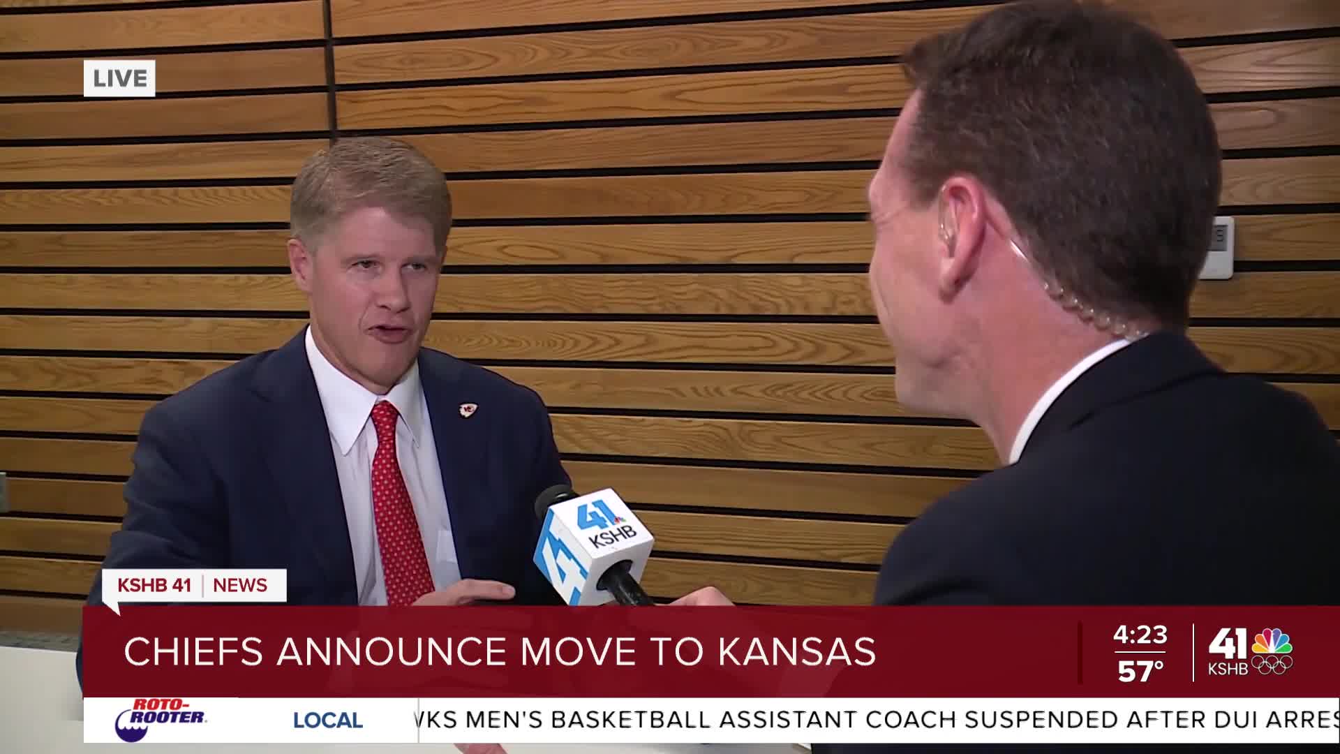 Chiefs' Clark Hunt: 'Today is about the future'