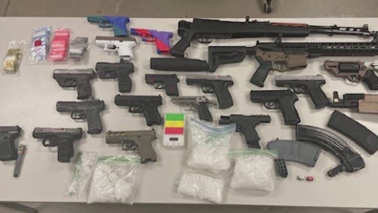 Highway pursuit leads BCSO to meth, ghost guns and stolen firearms in ...