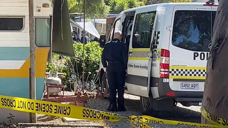 Man charged with murder after body found in Adelaide caravan park