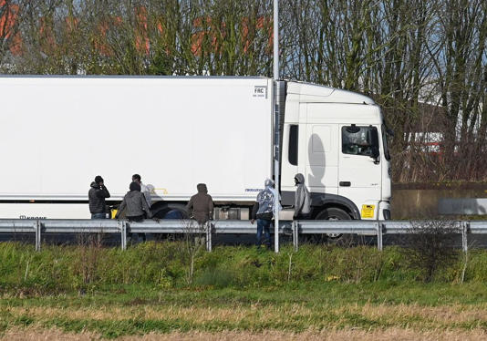 Migrants in lorry | Source: GETTY