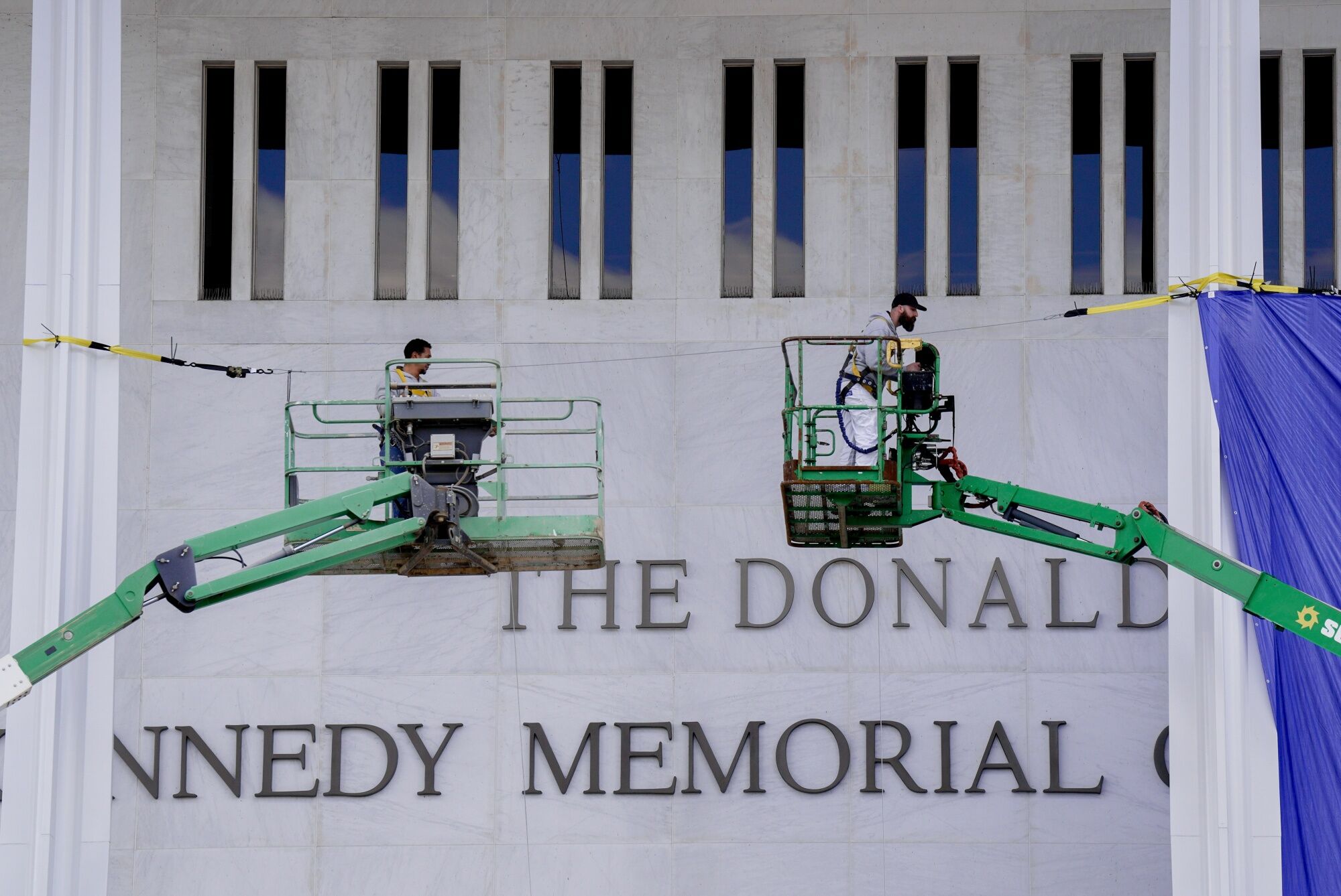 Trump sued by Kennedy Center trustee for renaming venue<br><br>
