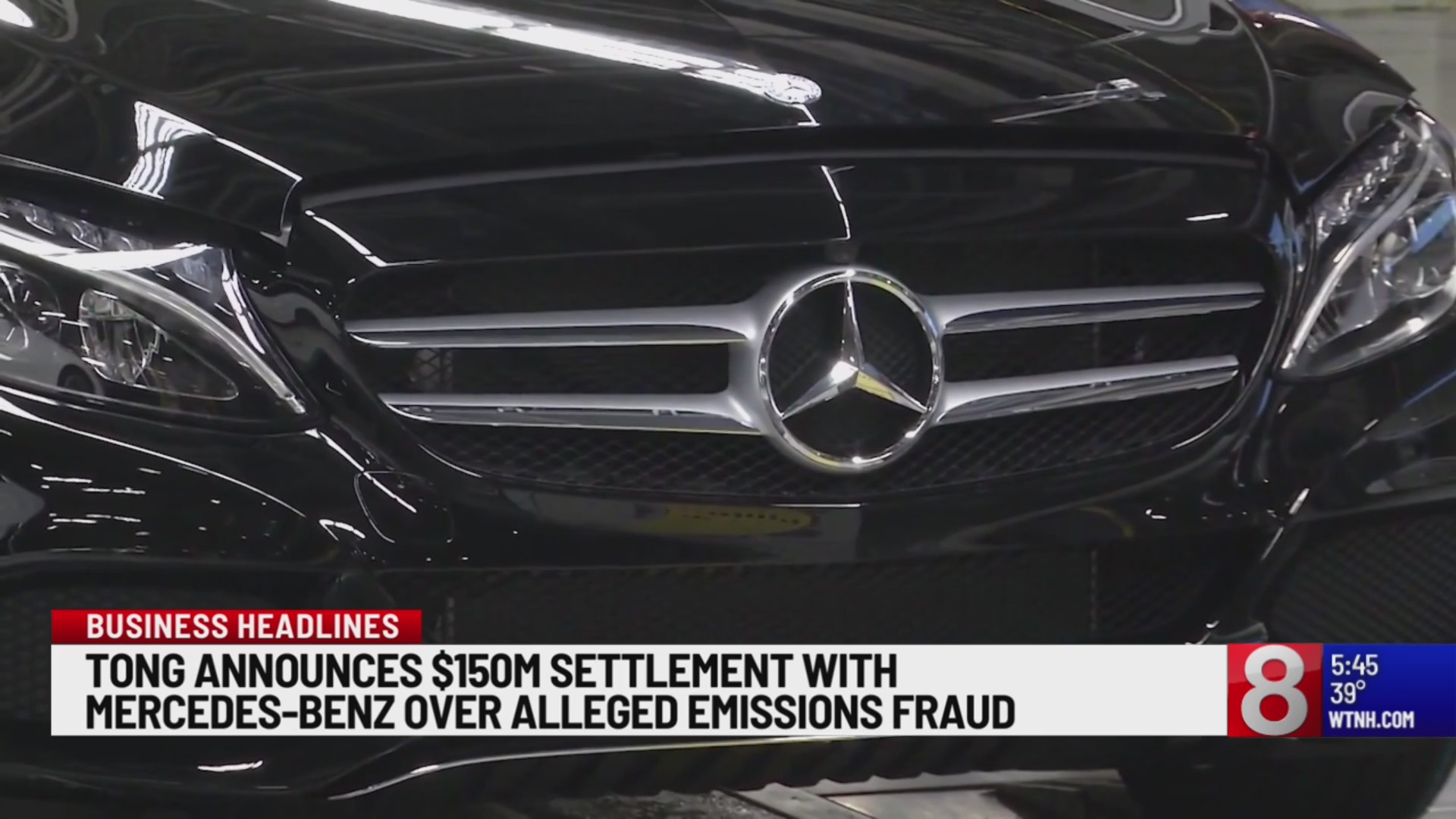 Connecticut to receive $5M in Mercedes-Benz settlement for alleged ...