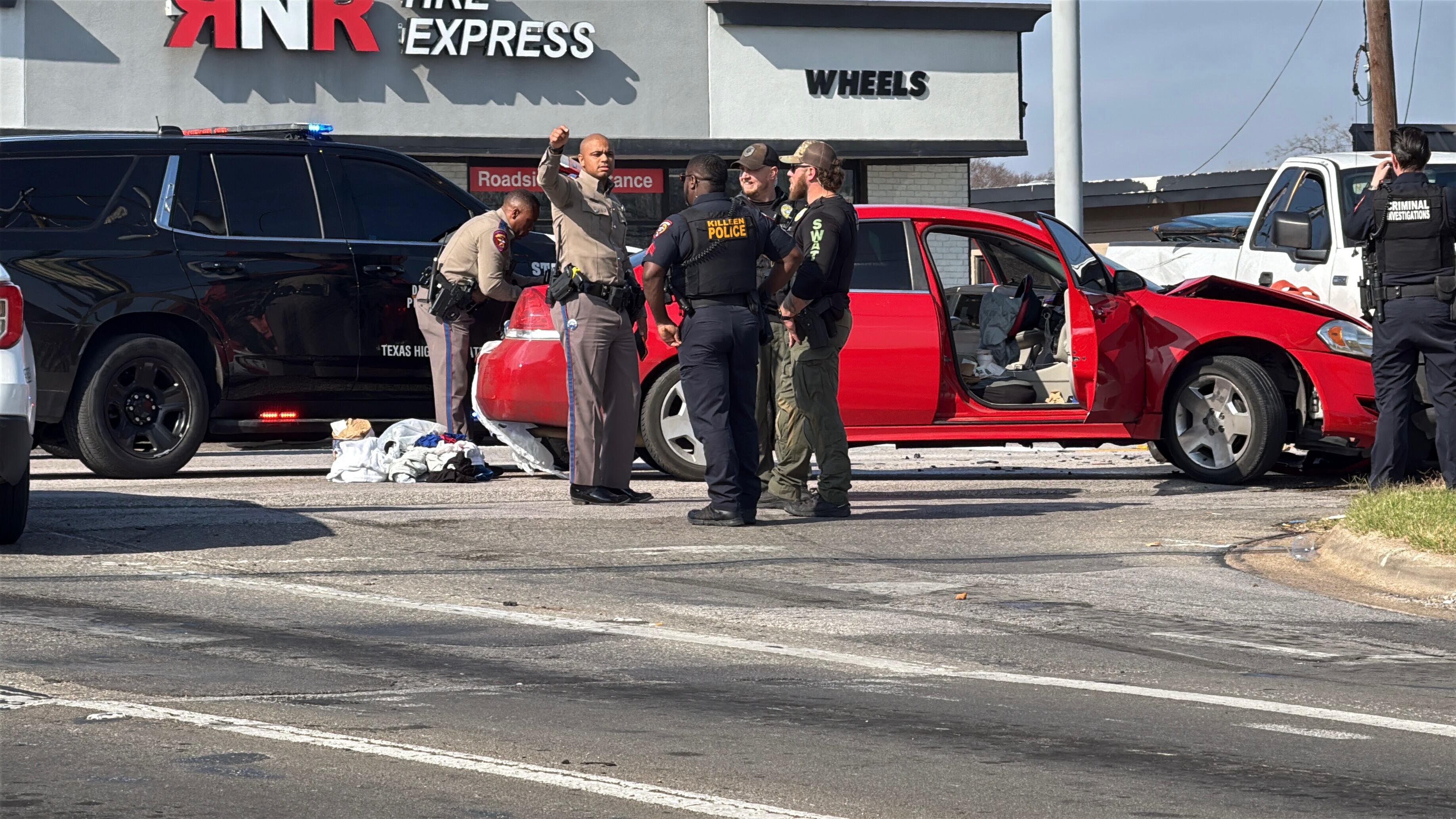 Killeen man with drugs, guns crashes after high-speed chase