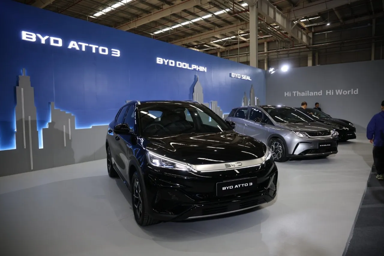 BYD ย้ำชัดรถยนต์ Dolphin-ATTO 3-Sealion 6-Seal ผลิตจากโรงงานไทย-จีน