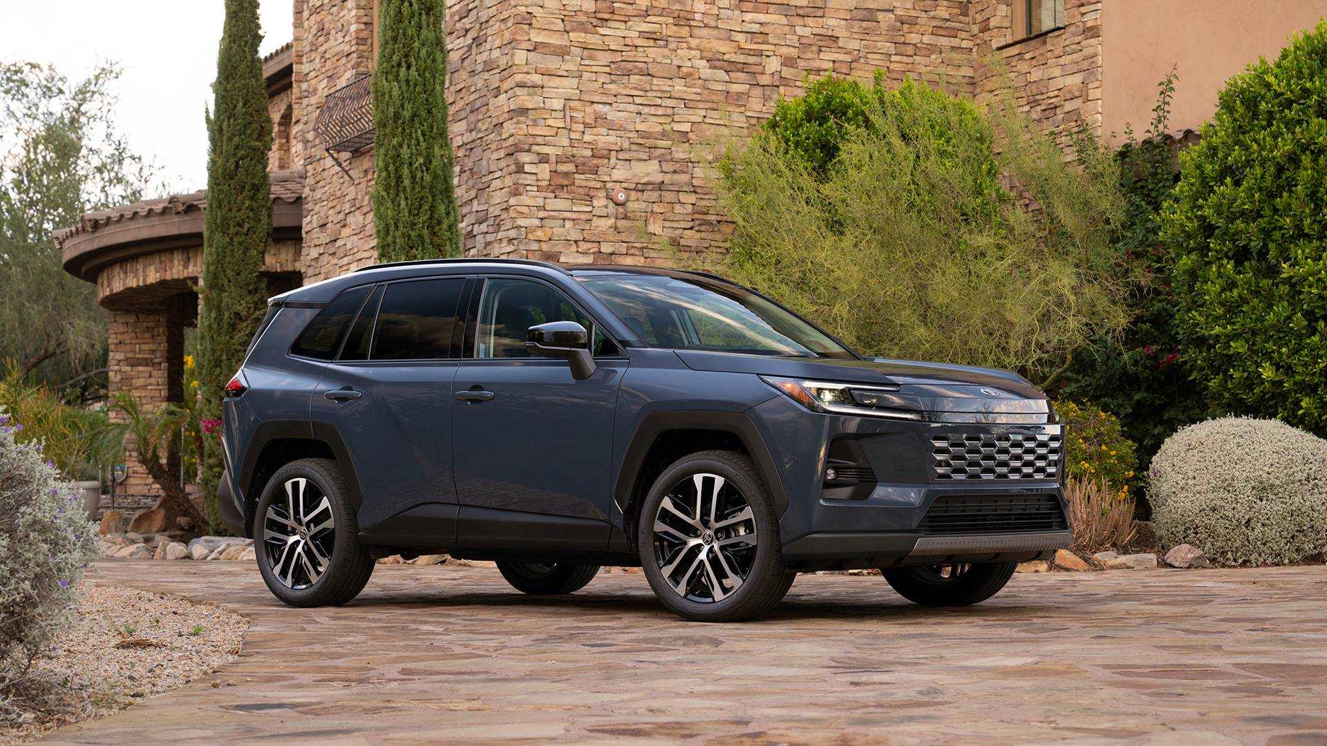 Front 3/4 view of a 2026 Toyota RAV4 Hybrid Limited