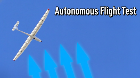 RC glider slope soaring – autonomous flight in action