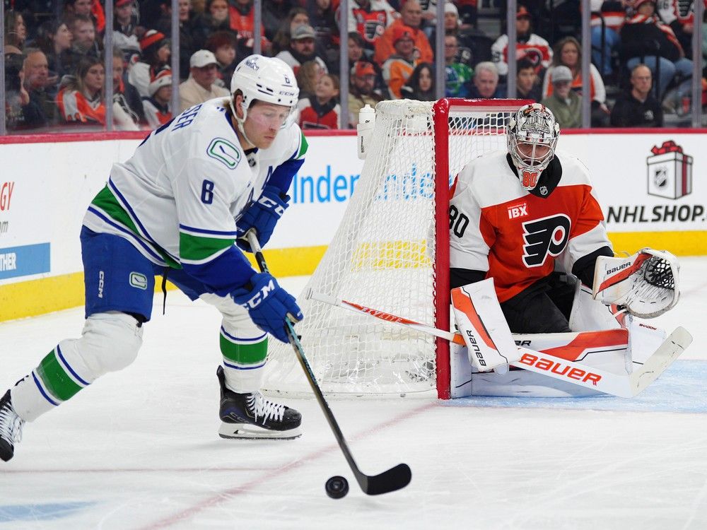 Canucks live: Road tripping into Detroit as slumps pepper the roster