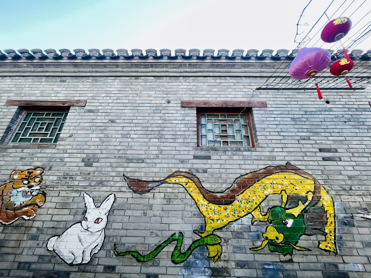 北京：冬日打卡法源寺历史文化街区之七井胡同