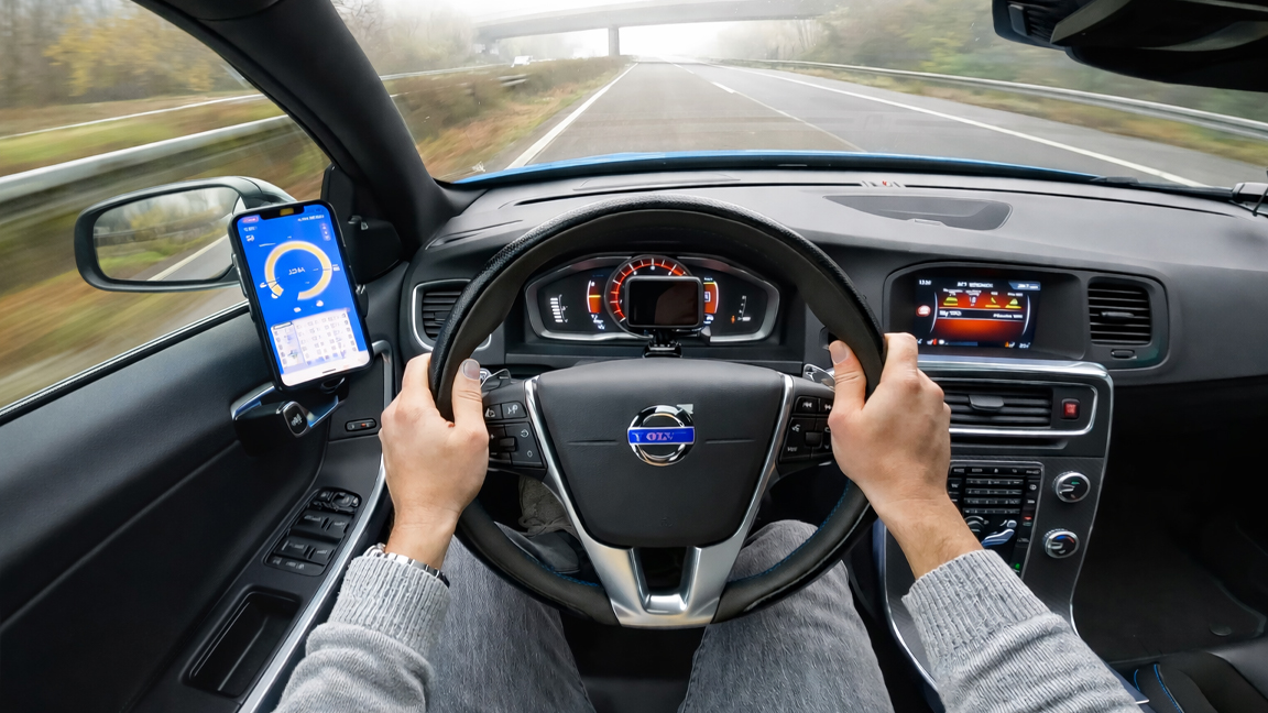 Top speed test Volvo V60 Polestar 380HP