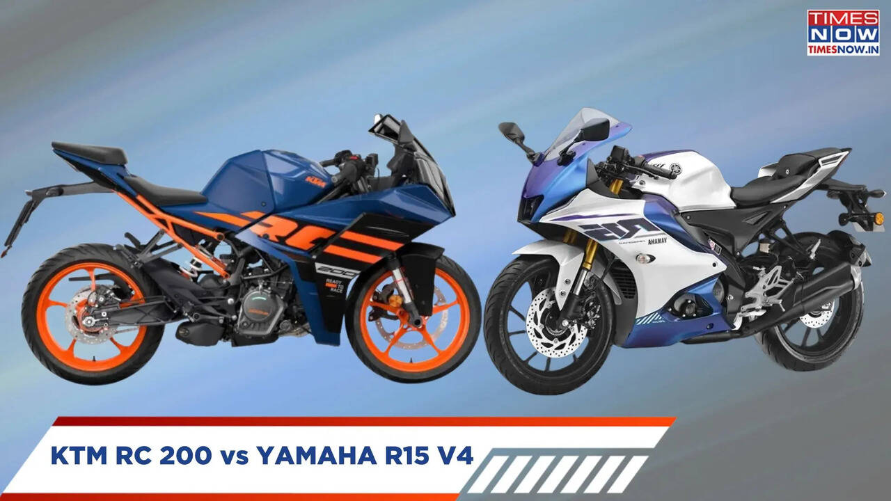KTM RC 200 vs Yamaha R15 V4 - Which 200cc sport bike is right for new ...