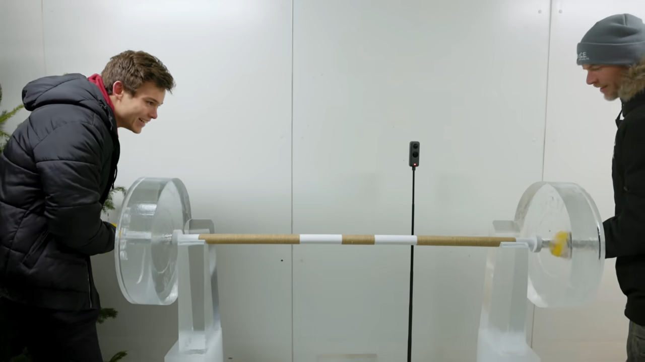 Can you get fit in a gym made of ice?