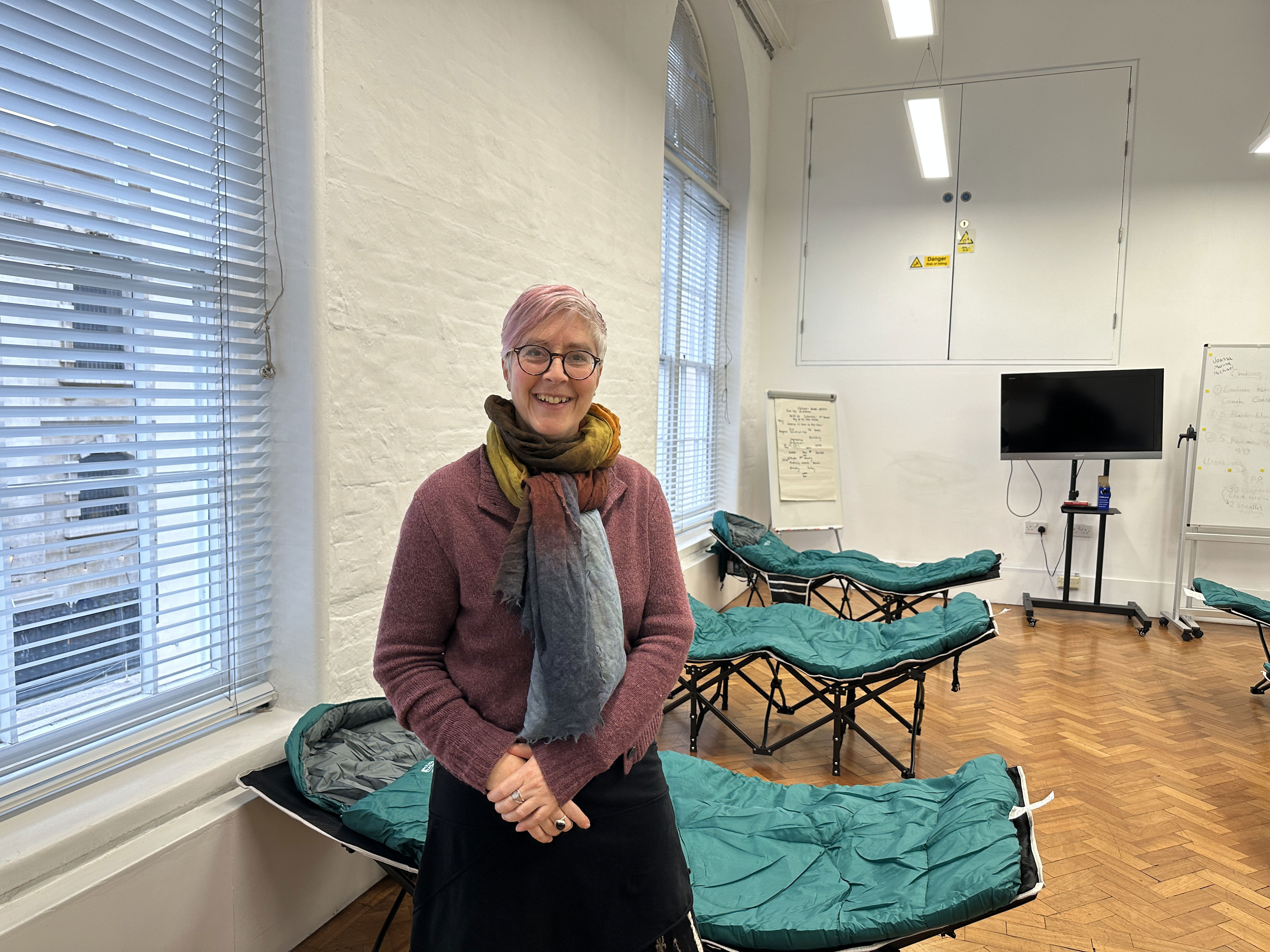 Directora ejecutiva de The Connection en St Martins, Pam Orchard (proporcionada)