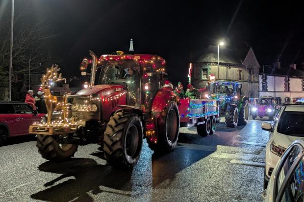 Tractor run in south Cumbria boasts 'amazing turnout' for local school