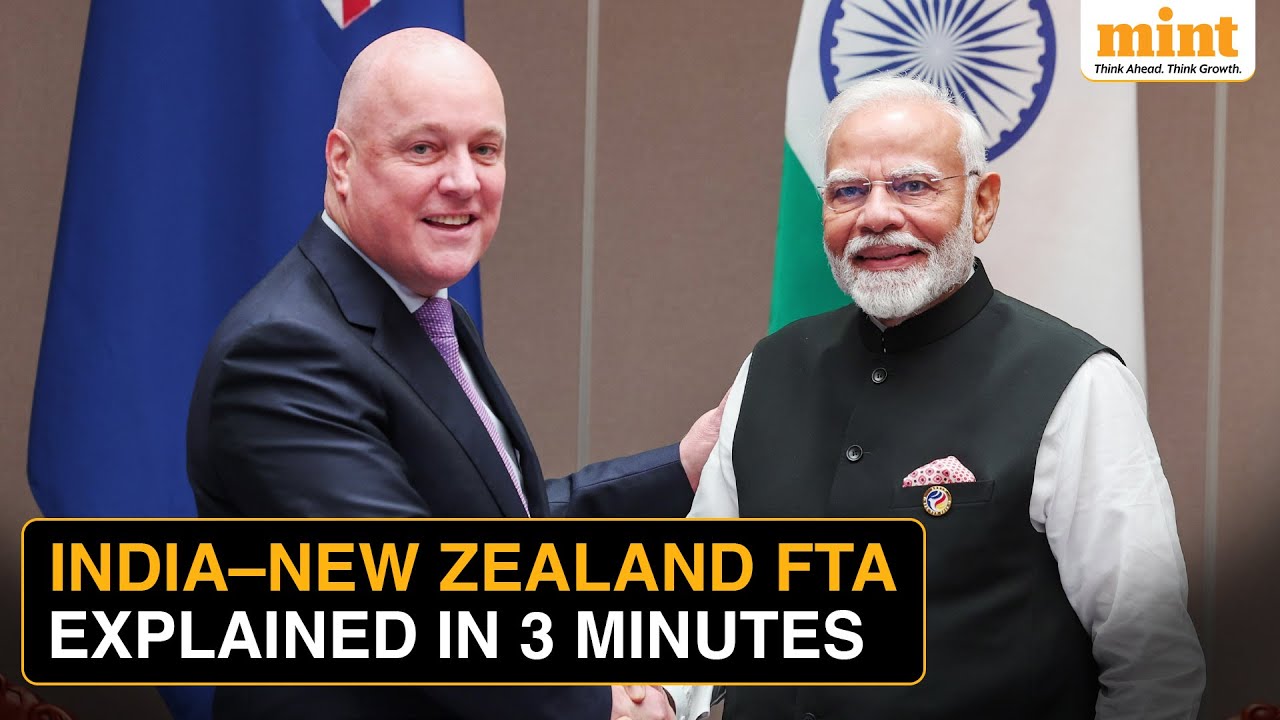 India signs landmark trade agreement with New Zealand: From zero duties ...