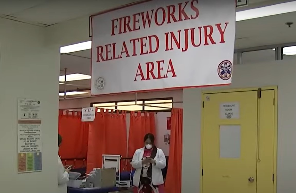 Firecracker-related injuries currently at 7 — DOH