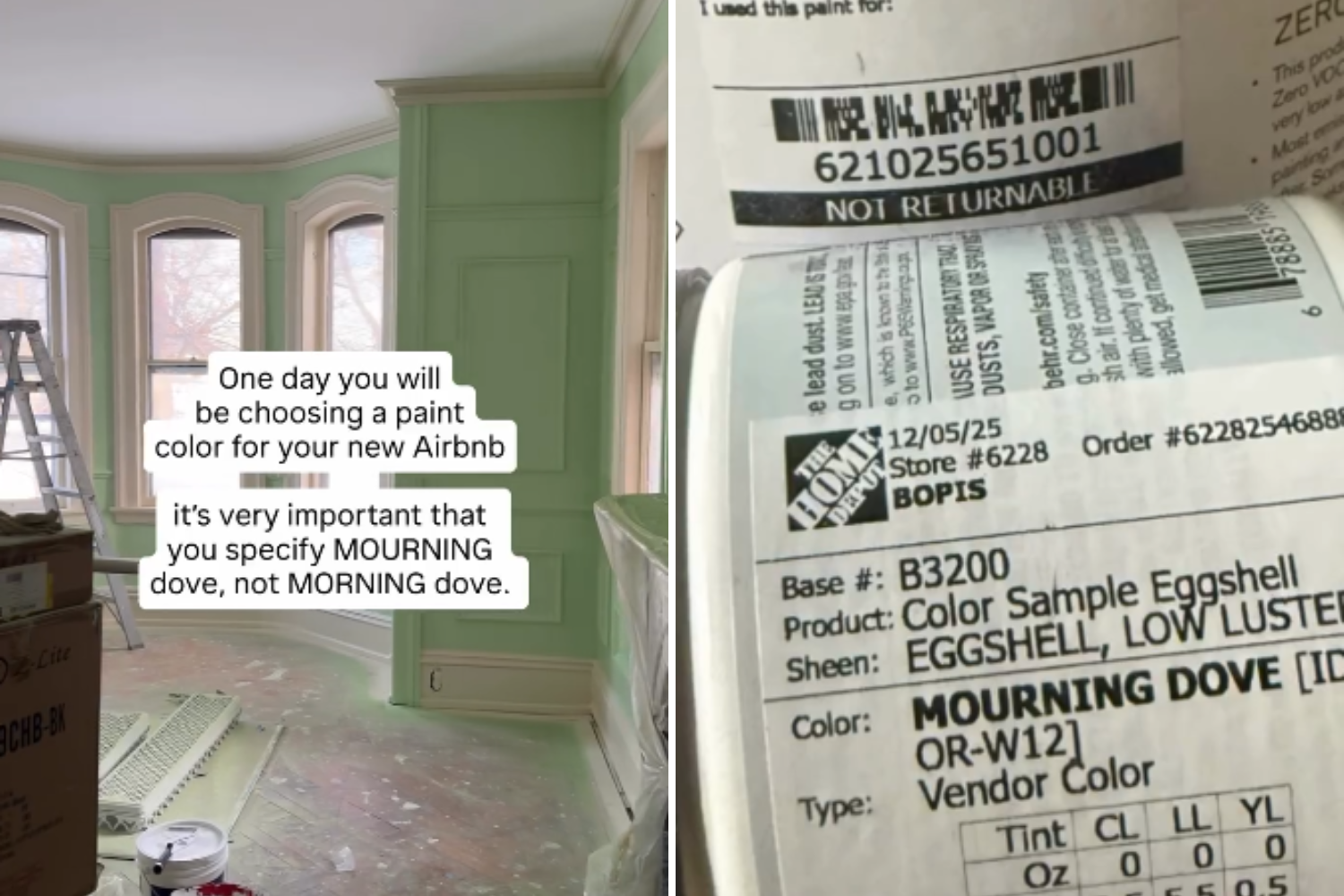 Woman renovates home—realizes too late the spelling error on paint tin<br>