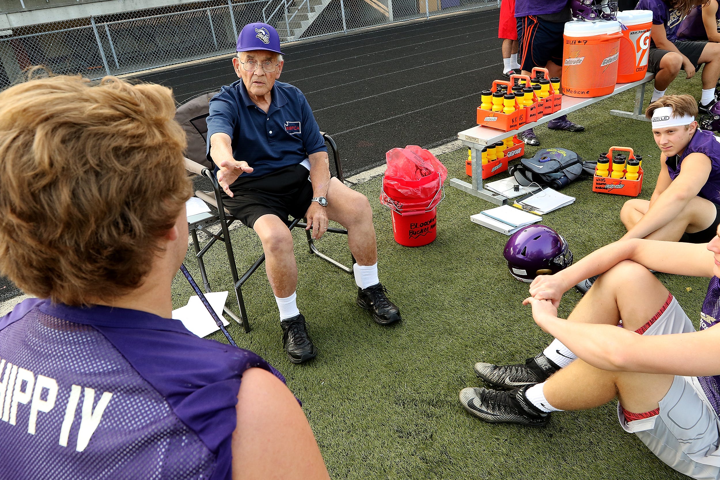 Legendary former North Kitsap football coach Jerry Parrish dies at 91