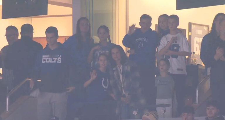 Philip Rivers’ massive family supports him in first Colts home game ...