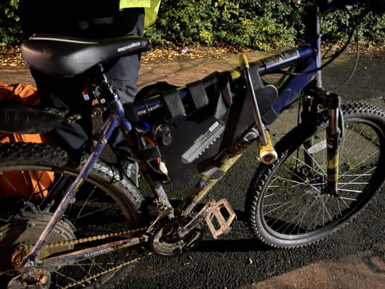 E-bike capable of more than 100mph seized by police