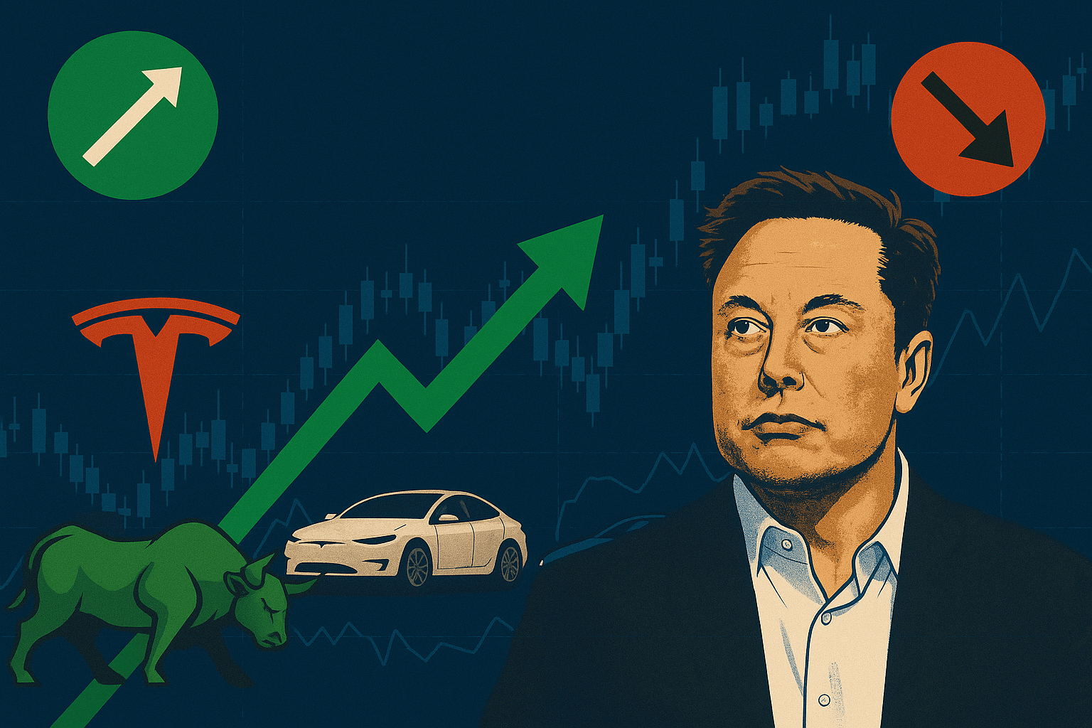 Why Tesla stock is surging around 2% on Monday