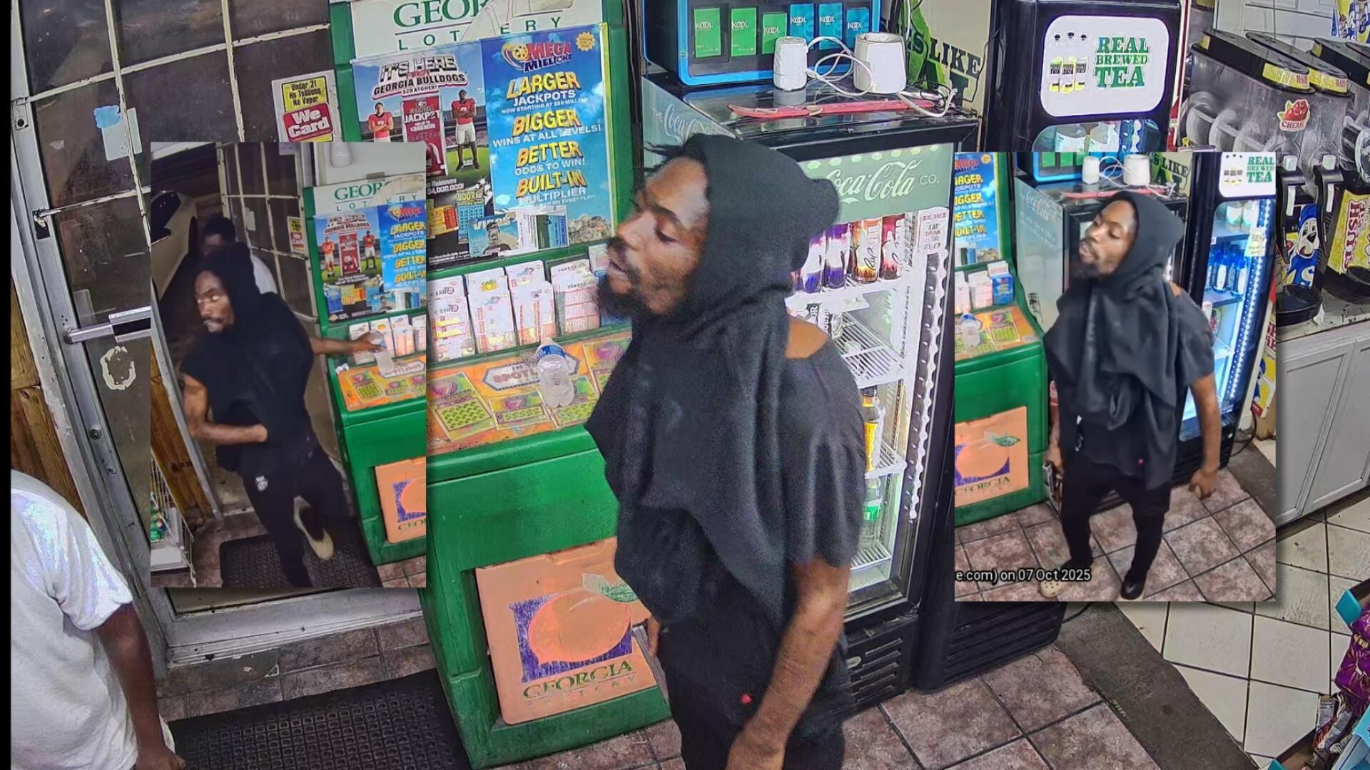 Video: Cigarette request ends in robbery; suspect still at large