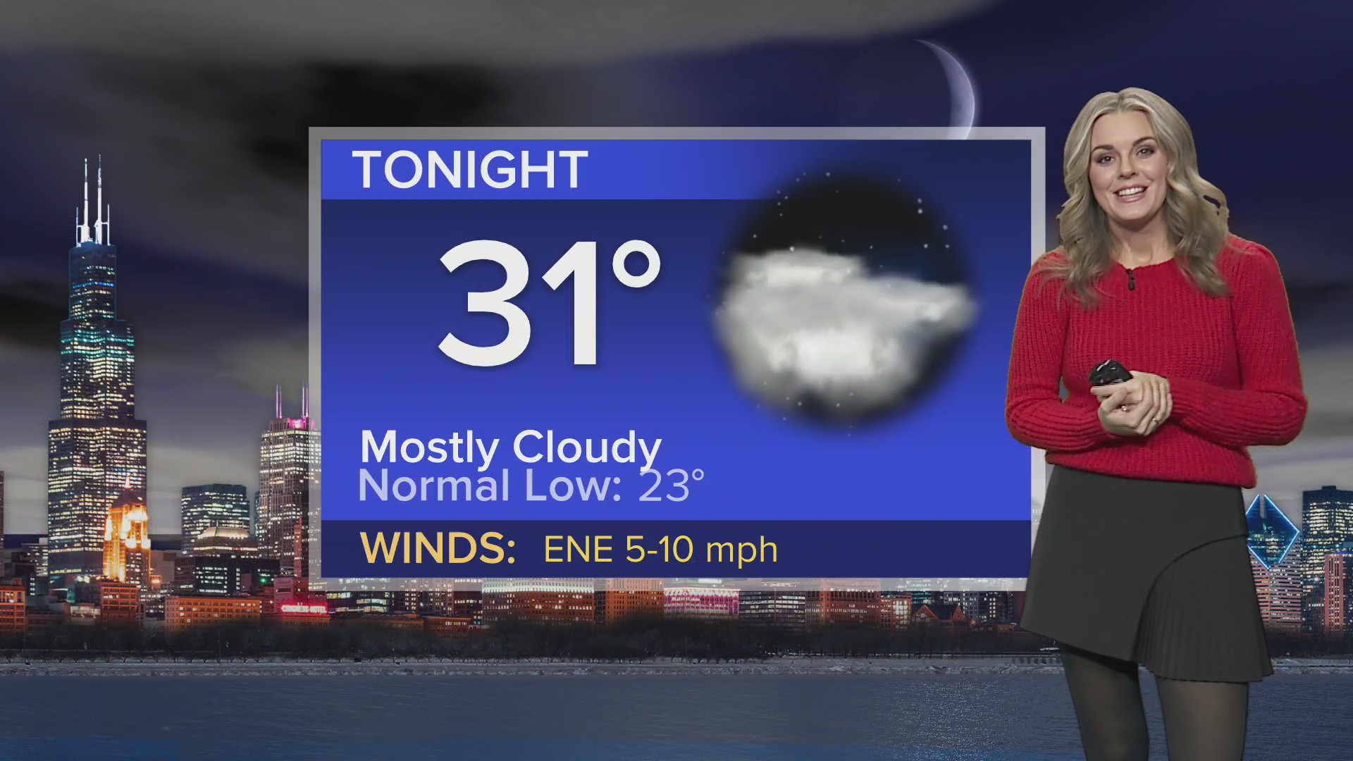 Tuesday forecast: Mostly cloudy, with mild temps and cloud cover to ...