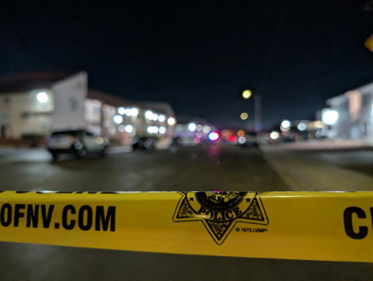 Police investigate double homicide near downtown Las Vegas
