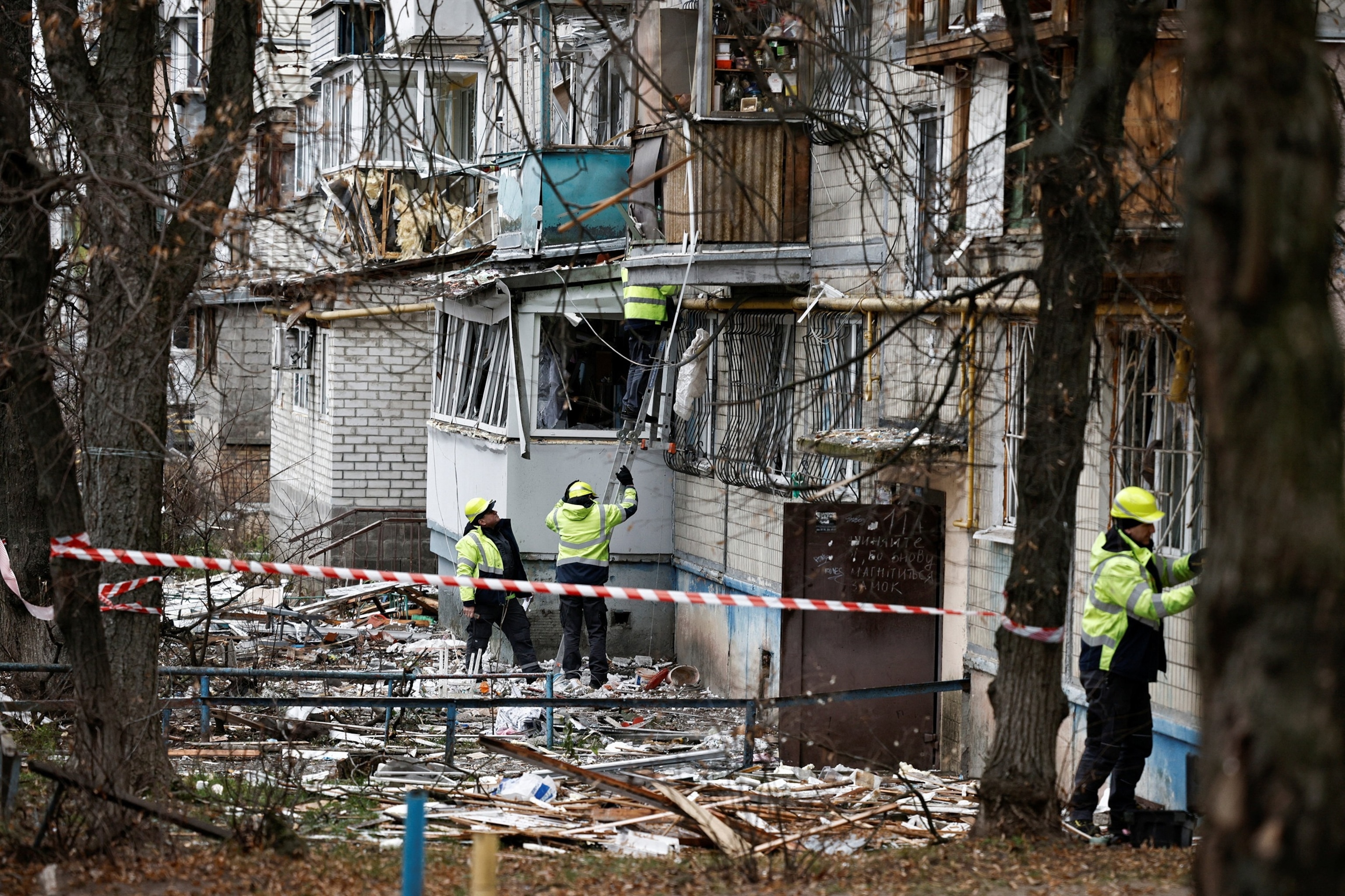 'Massive' Russian strikes prompt power cuts across Ukraine, Zelenskyy says