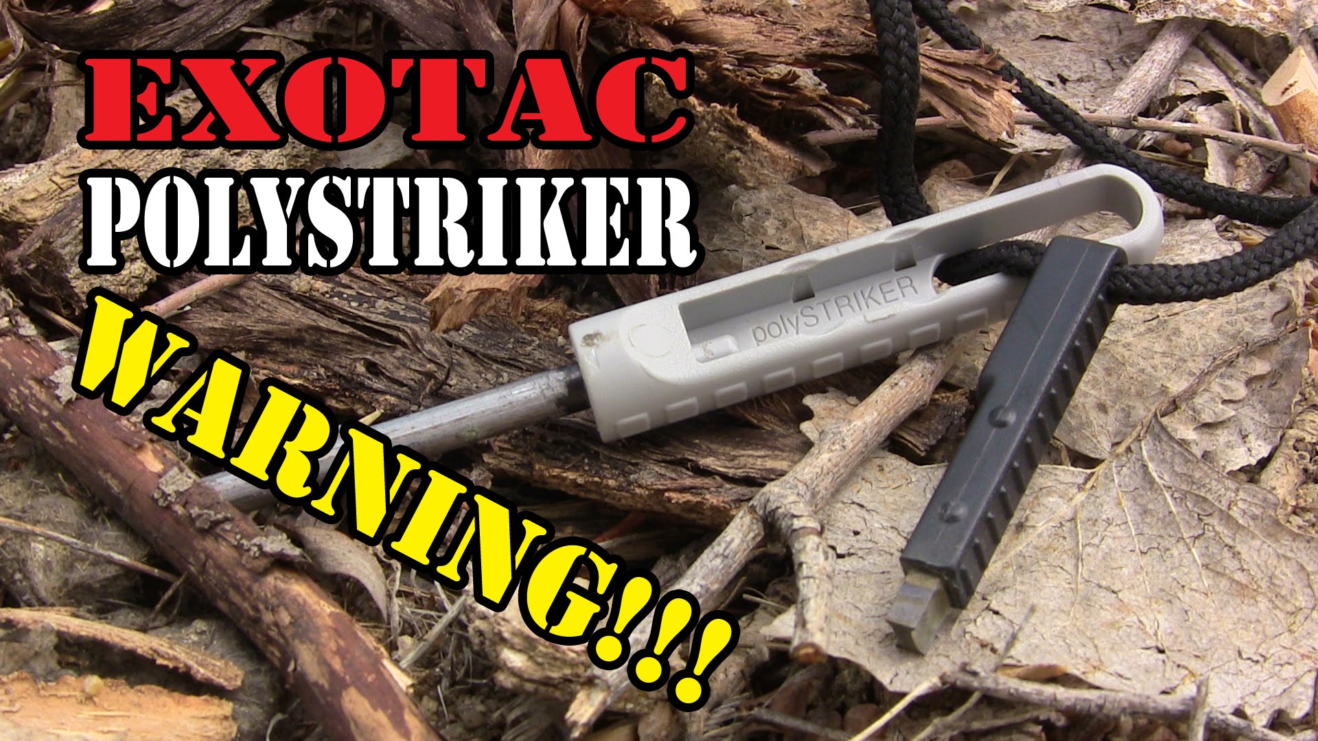Exotac Polystriker: Fire-starting tool review