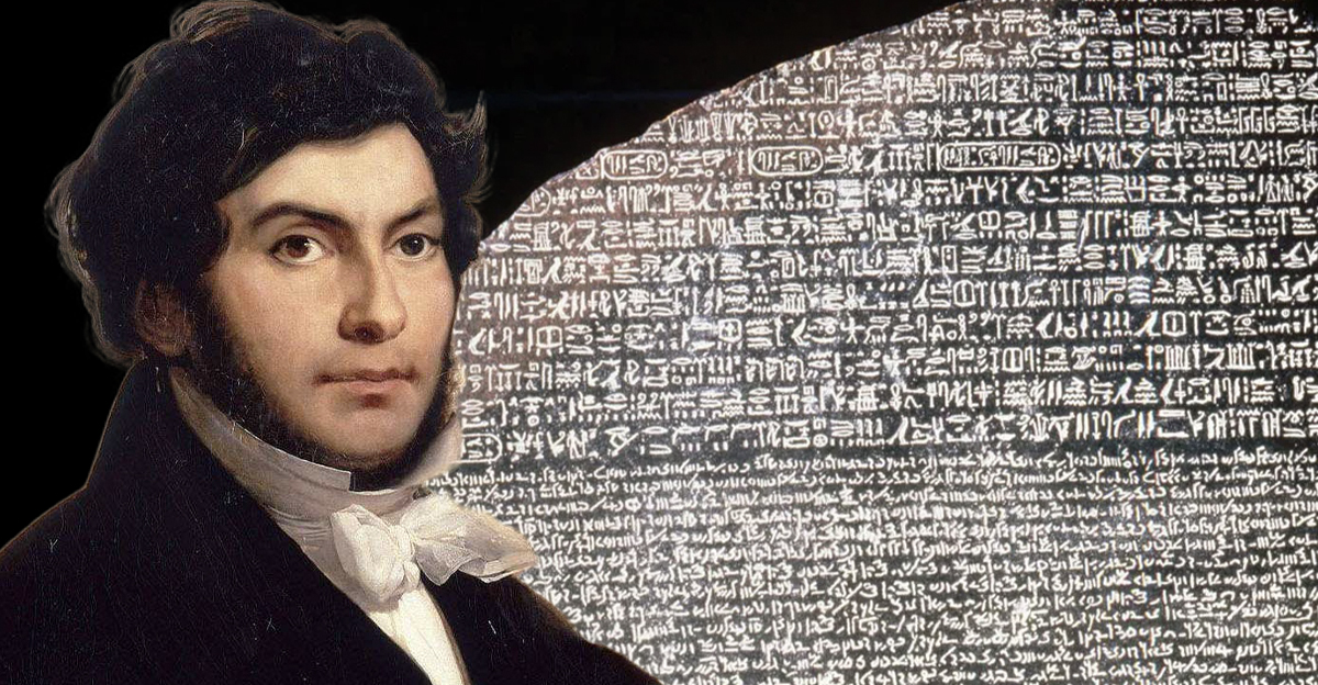 Jean-Francois Champollion cracked the Rosetta Stone’s ancient code