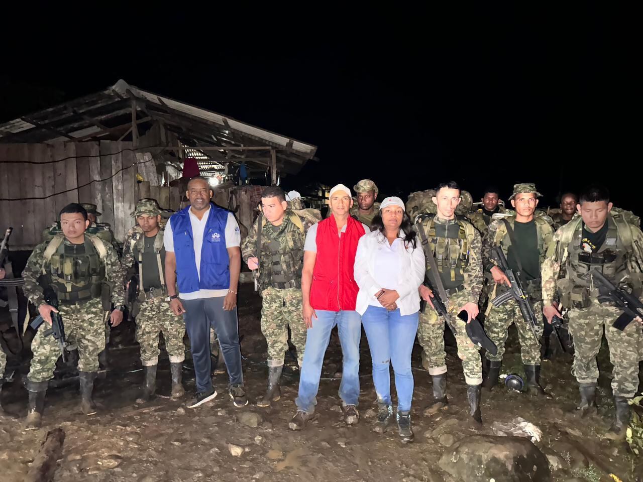 Estos son los soldados liberados en Chocó tras 36 horas de secuestro.