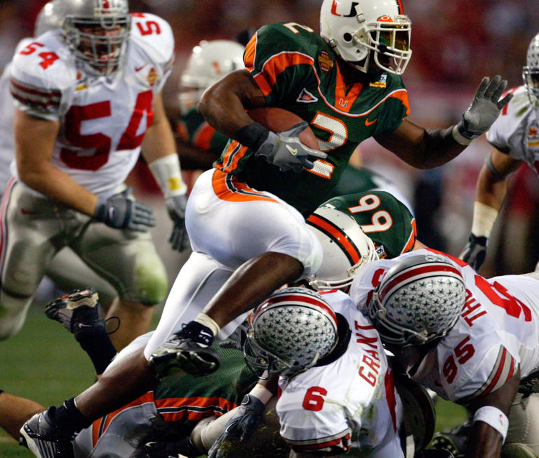 When was the last OSU-Miami bowl game? Read about the 2003 Fiesta Bowl