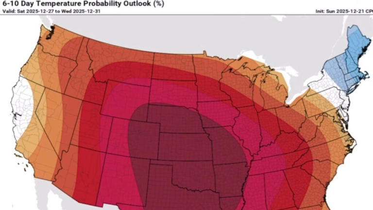 Meteorologist says 'get ready' because an extremely rare winter pattern is  developing that could shatter records
