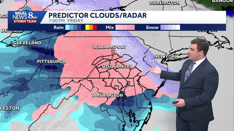 Next winter storm | Widespread wintry mix possible later this week