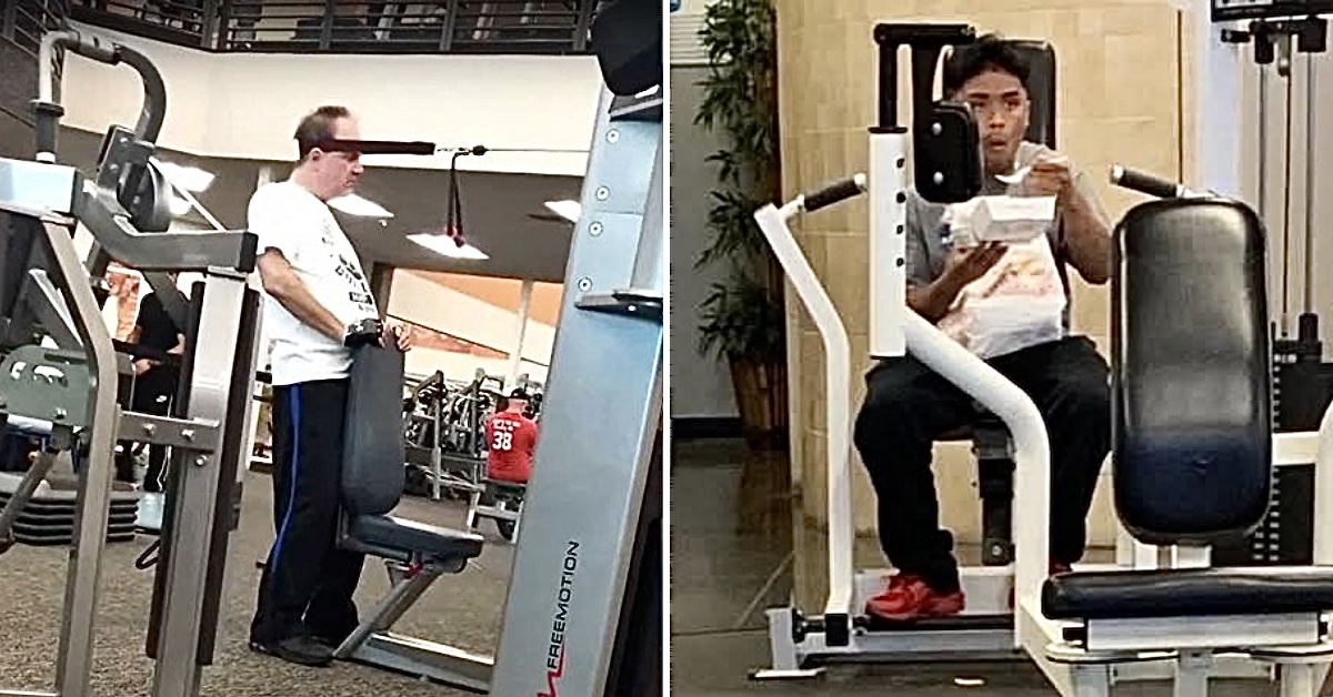 20 workout weirdos turning the gym into their circus
