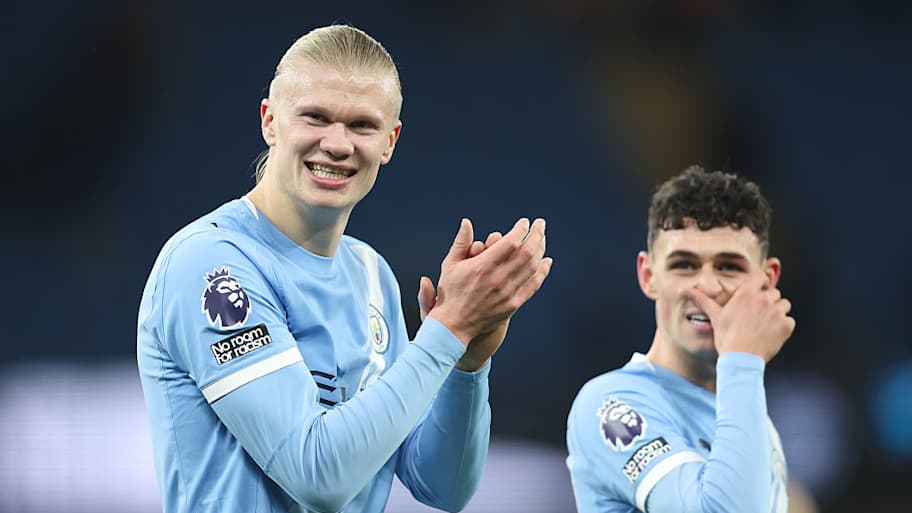 Man City are vulnerable if something happens to Erling Haaland. | Rob Newell/CameraSport/Getty Images
