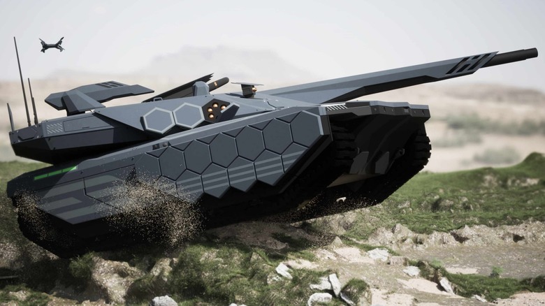 Meet the K3 concept: Korea's hydrogen-powered, next-gen stealth tank