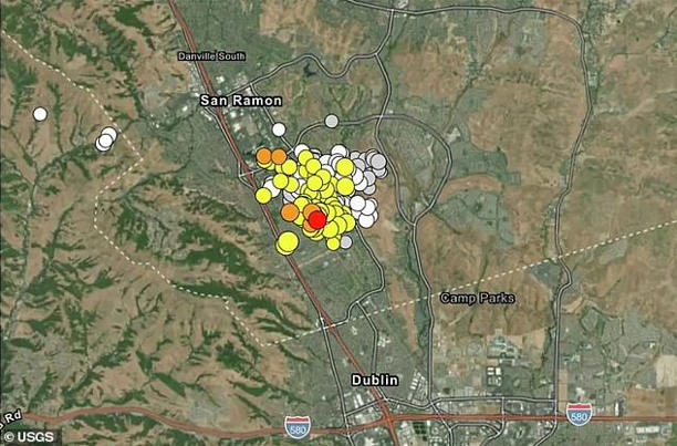 The earthquakes began on November 9 with a 3.8 magnitude, and the tremors have not stopped since. The latest, which hit today, measured a 2.7 magnitude