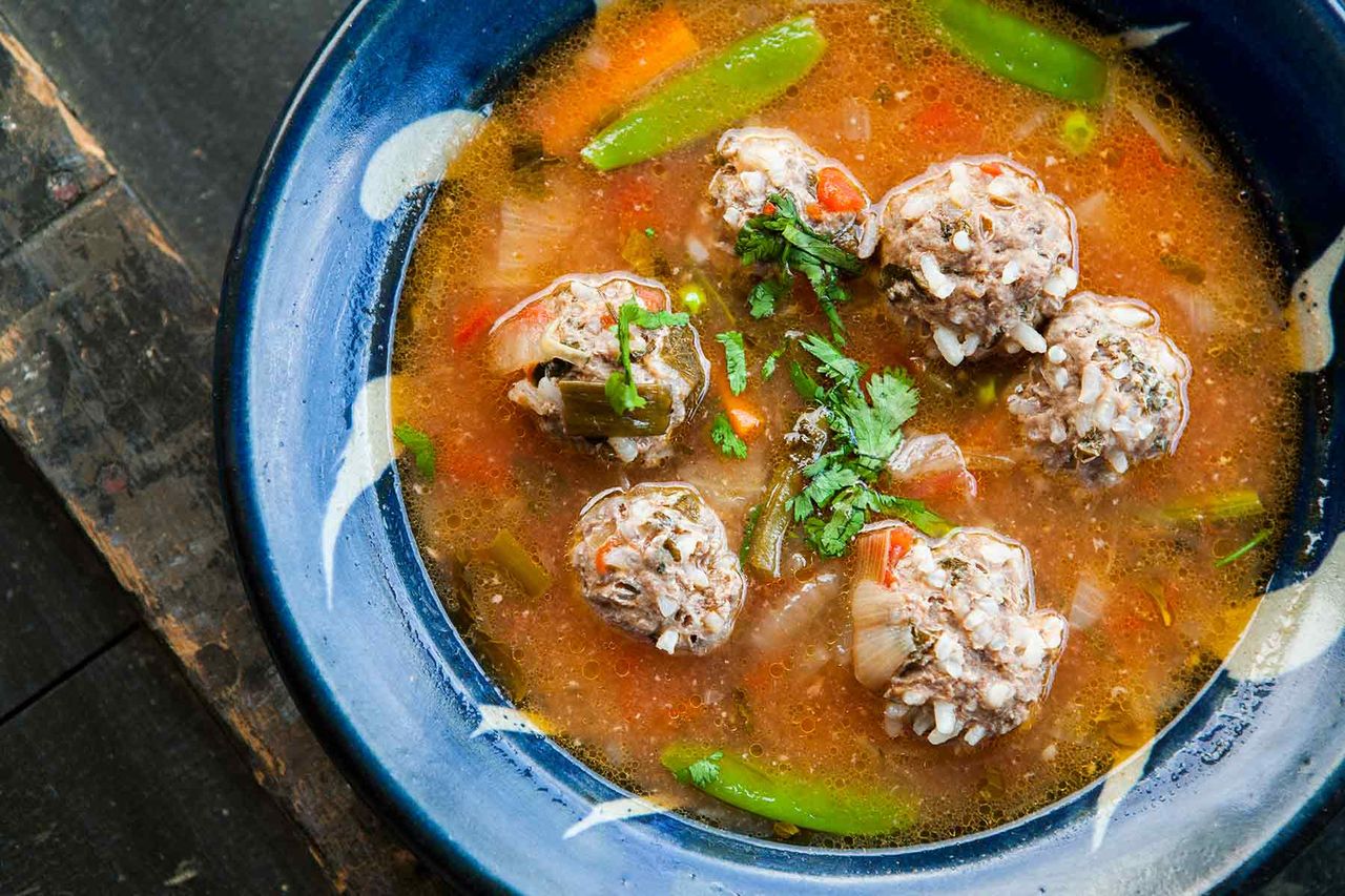 Albondigas Soup