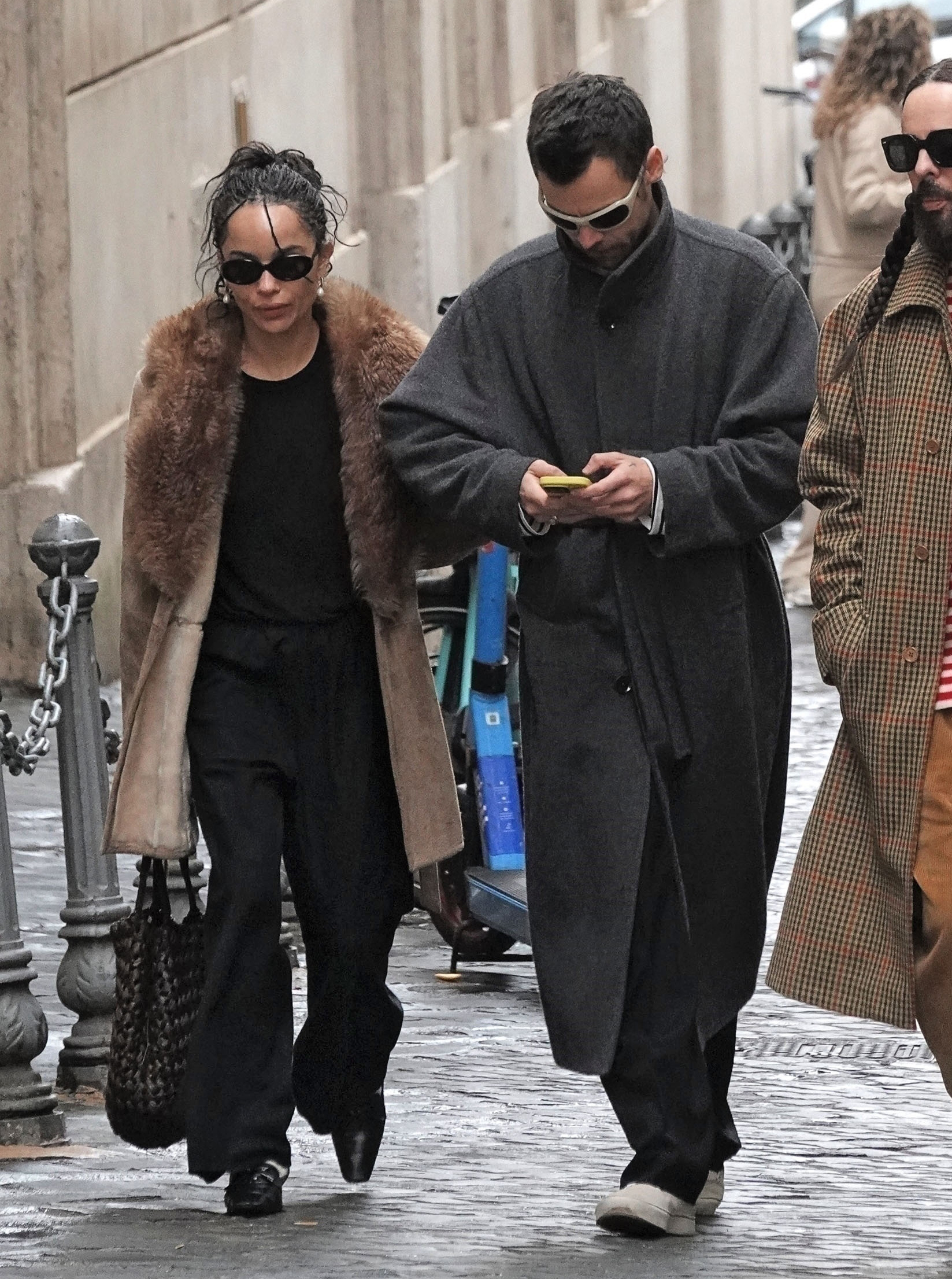 Found: The rich-looking coat trend that will elevate any black outfit