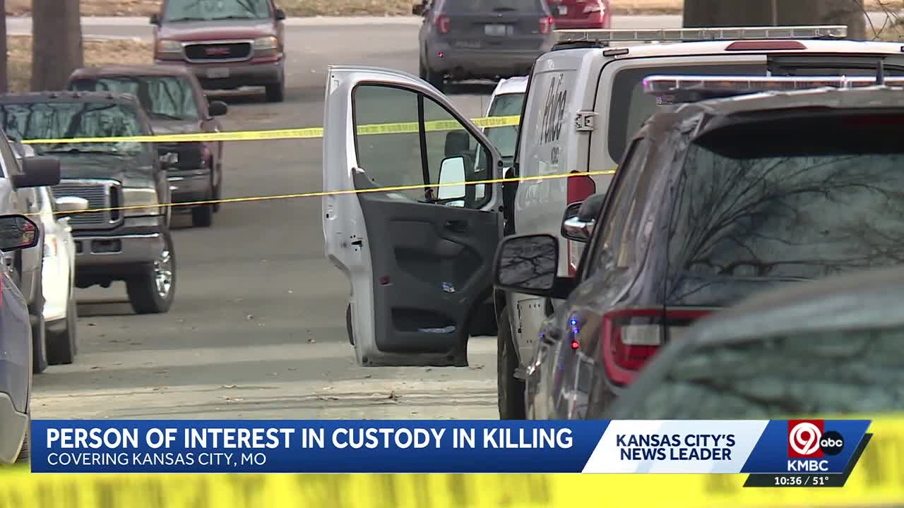 Person of interest in custody after woman stabbed, killed